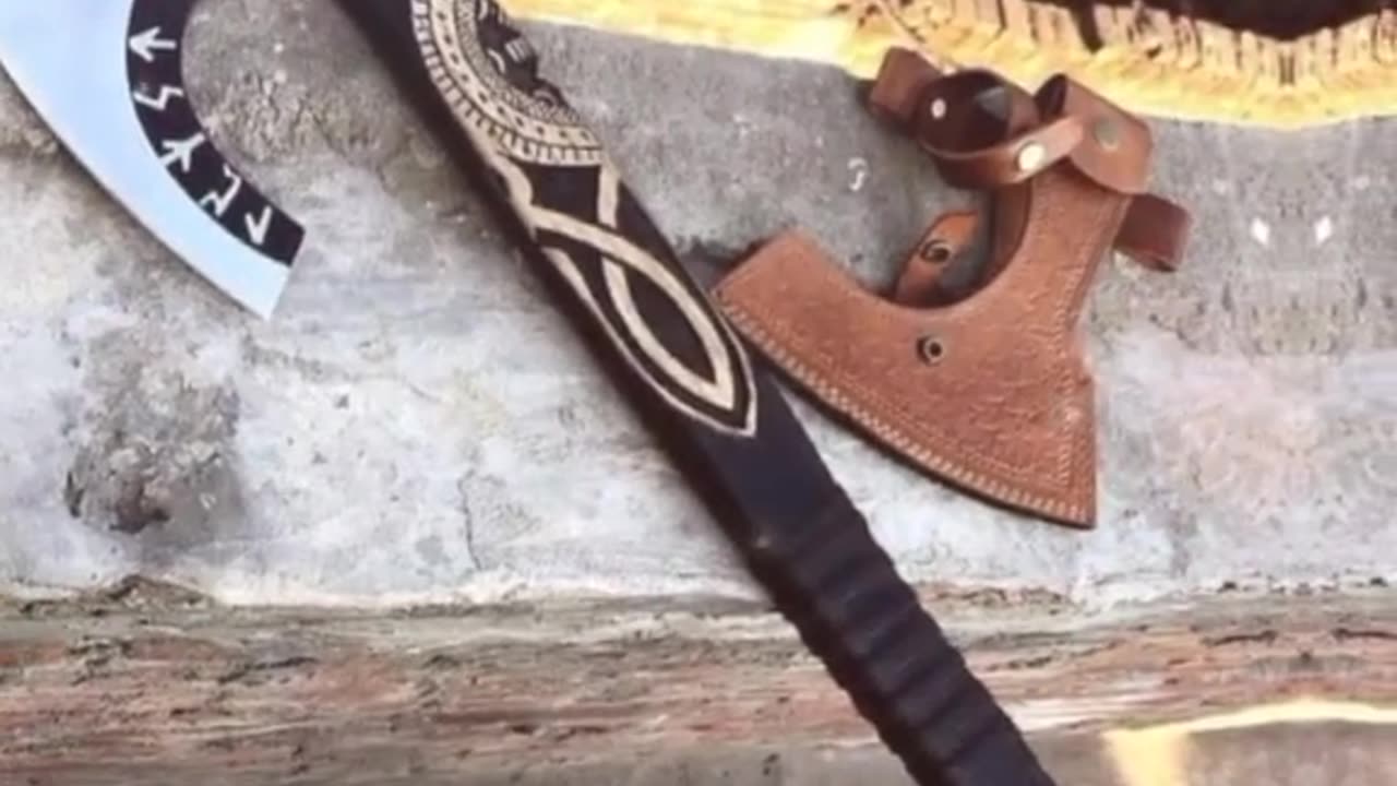 Viking Axe Design Pattern #Viking #Bjorn #News #reels #rumble #ragnar