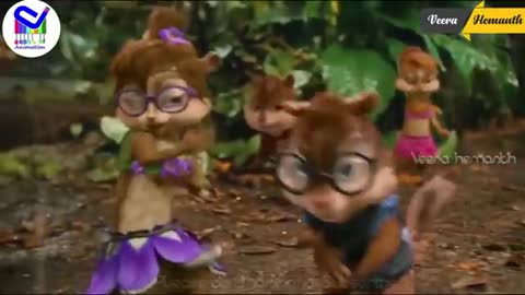 Nee Kallalona Katuka || Jai Lava Kusa Song || Chipmunks Version