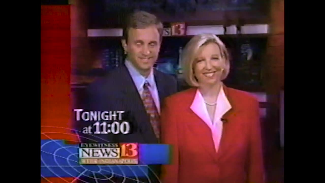 March 4, 1998 - WTHR Indianapolis 11PM News Promo with Anne Ryder