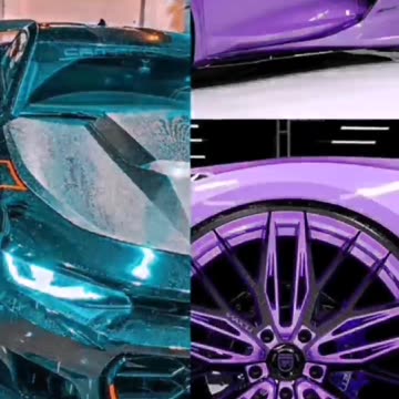 Mix car Corvette z06 VS Camaro chevy. Challenge car