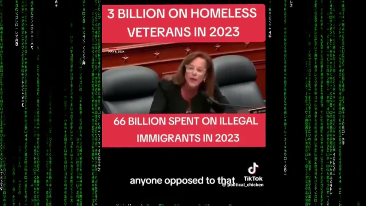 Our TOTALLY DEFUNCT & CORRUPT 'legistators' : 66 Billion to Immigrants vs. 3 Billion to VETERANS! 👀