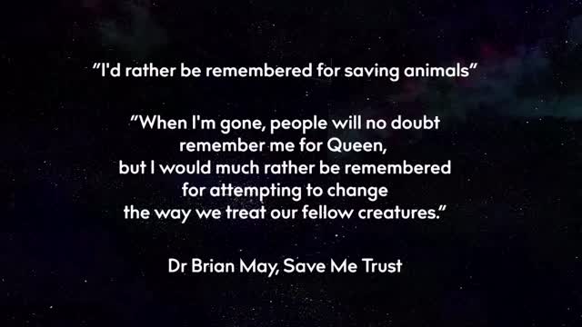 Brian May's Save Me Trust urges COP26 action