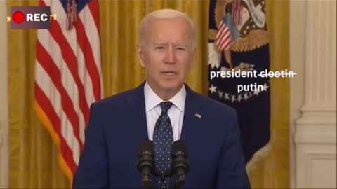 Biden “Forgets ”Russian President Name in Speech