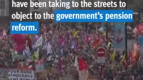 Millions of Protestors Across France Happening now.