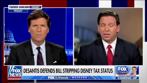 WATCH: White House & Ron DeSantis Trade Blows Over Disney