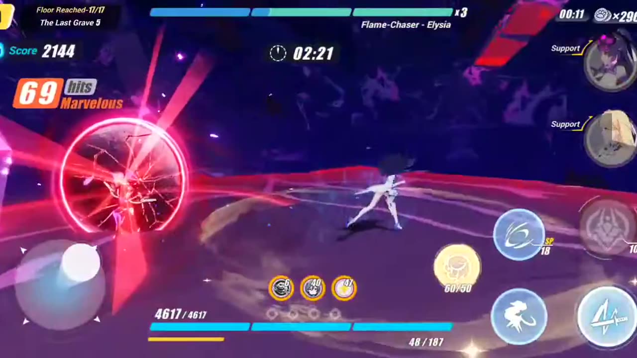 Honkai Impact 3rd - Elysian Realm Real Difficulty W/ Valkyrie Bladestrike Ending
