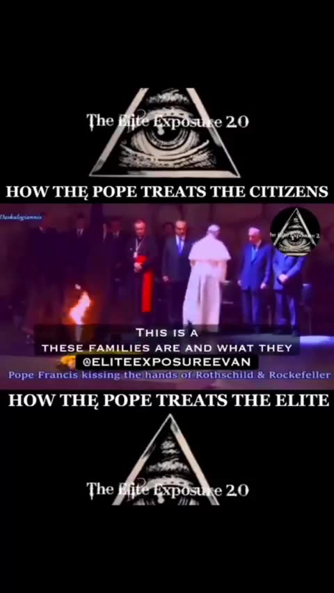 The Pope is corrupt