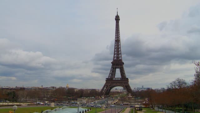 Paris Tour Eiffel France Vue Vill
