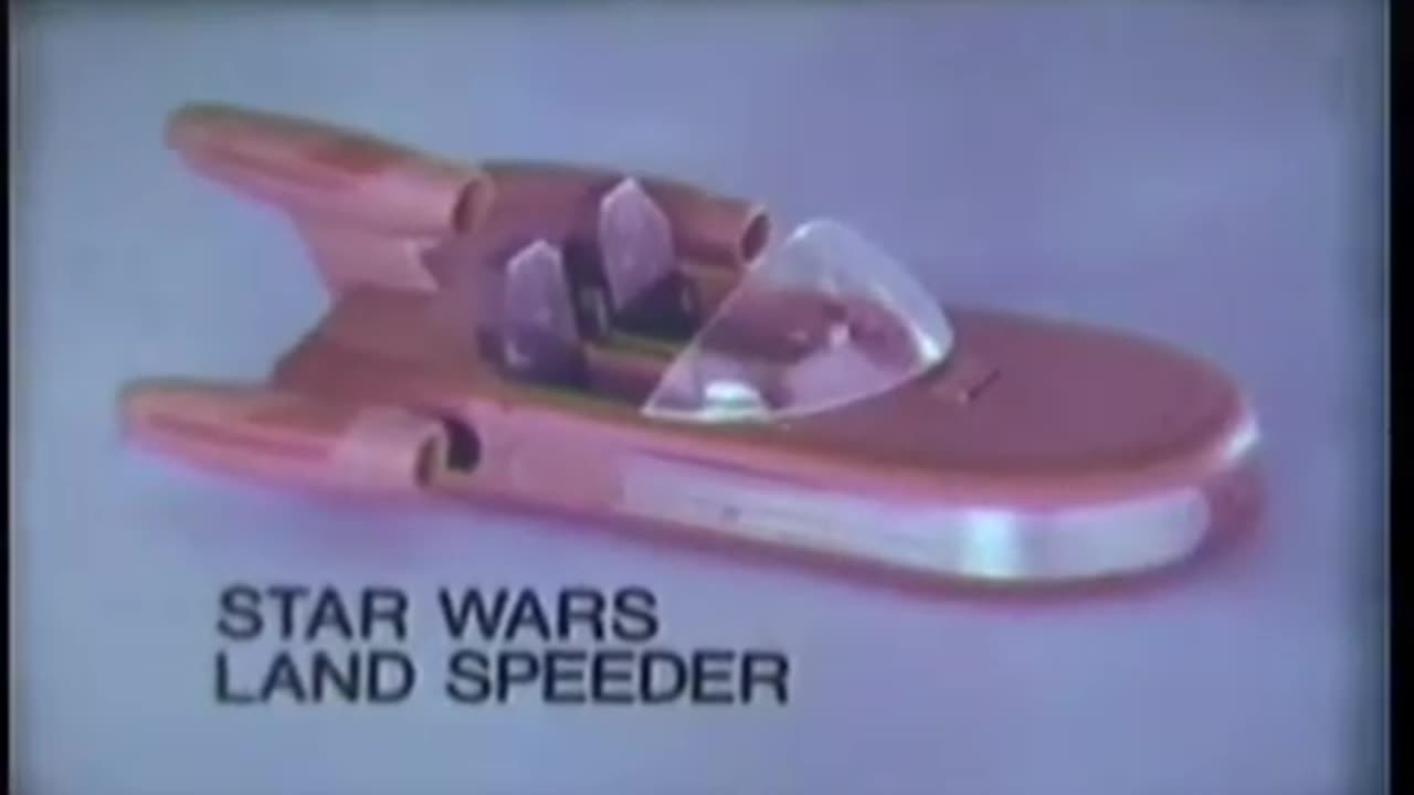 Star Wars 1977 TV Vintage Toy Commercial - Kenner Land Speeder #1