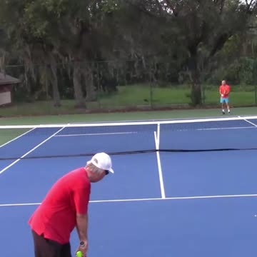 SERVICE ACE DOWN THE MIDDLE!