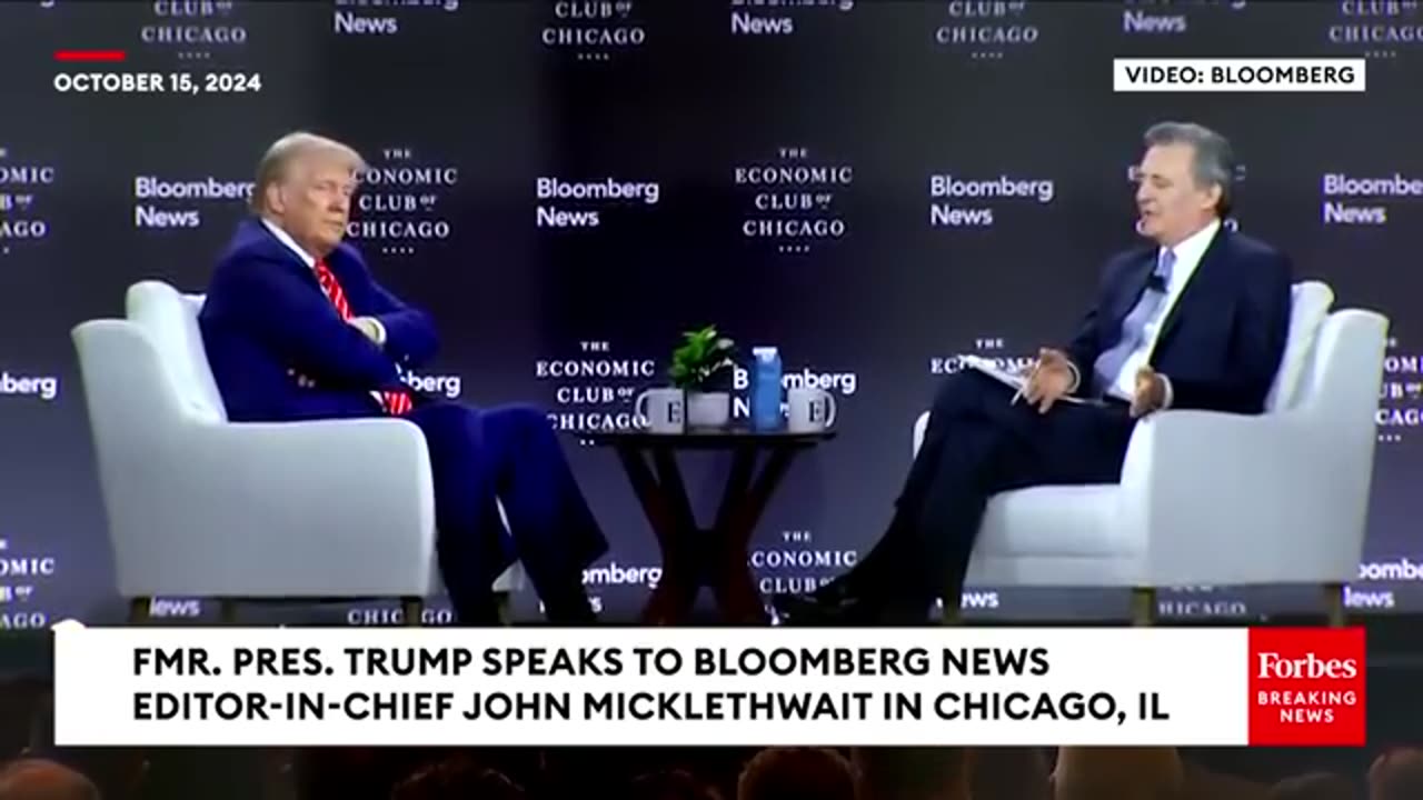 re Trying To Turn This Into Debate : Sparks Fly As Trump Pressed On Fears About U.S. Currency