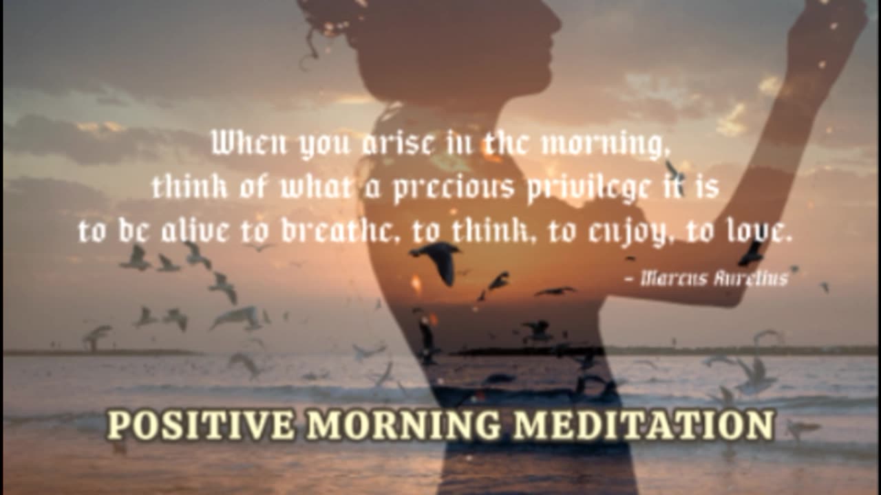 Positive Morning Meditation - Start your day right #meditation