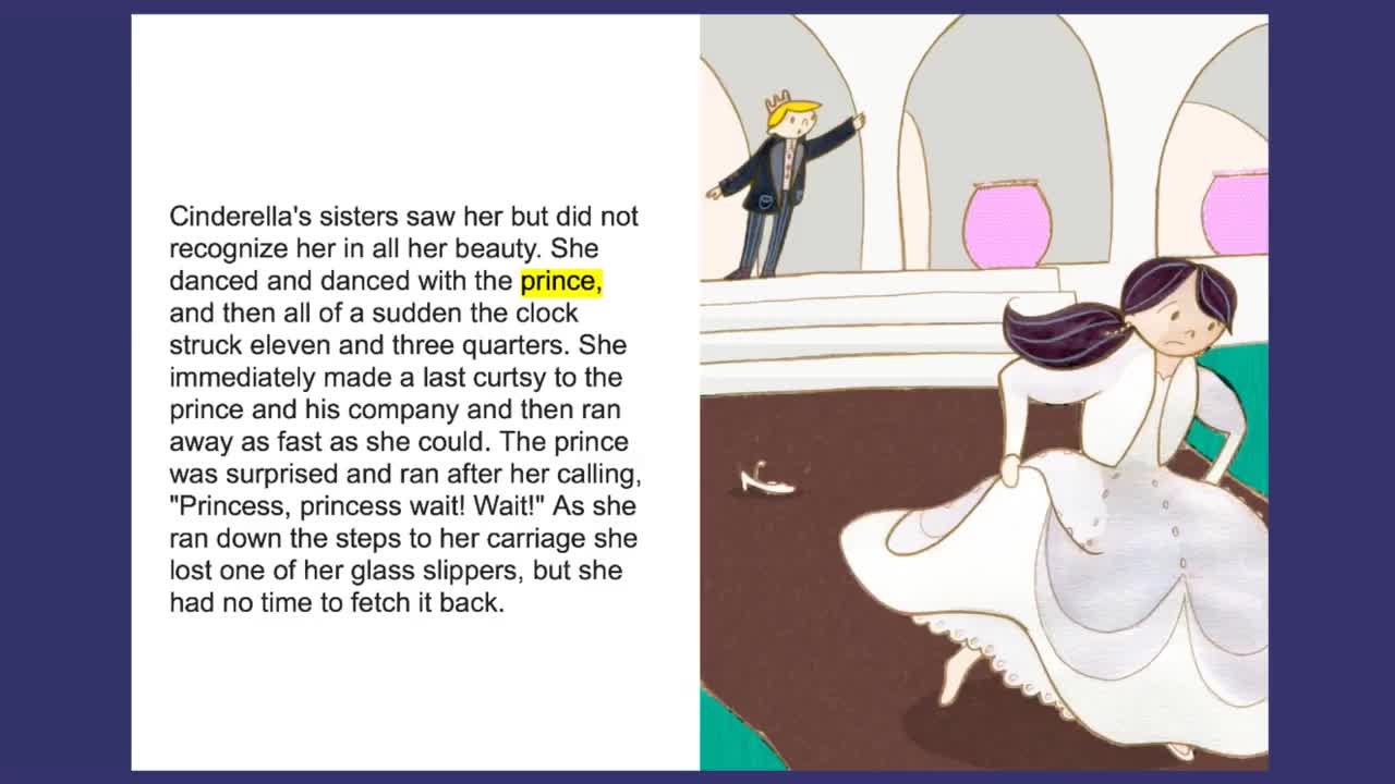 Cinderella #ReadAlong Storybook Video For Kids Ages 2-7 Curious World