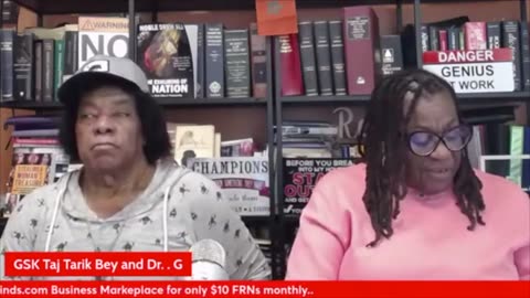 Daughters of the American Revolution - GSK Taj Tarik Bey and Dr. G