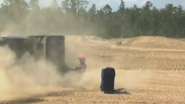 Man Is Golf Cart Daredevil