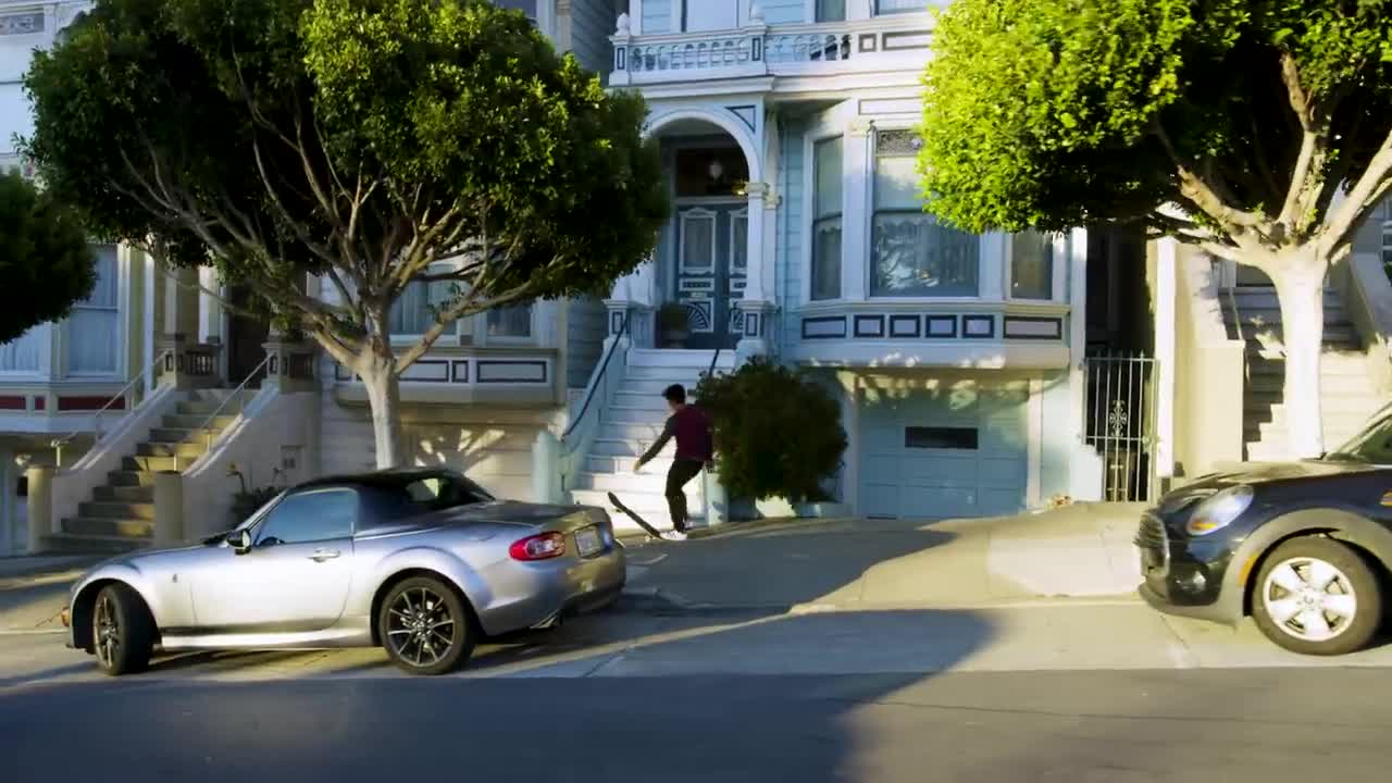 Skateboard Parkour in 8k - Streets of San Francisco!