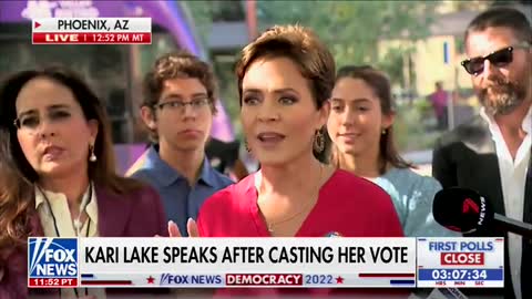 Kari Lake asked again about being Trump's VP