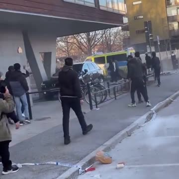 Migrants Attack Police Car In Sweden