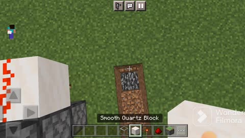 How to make sensor door in minecraft