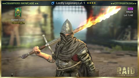 Raid Shadow Legends - Lordly Legionary - Classic Skin