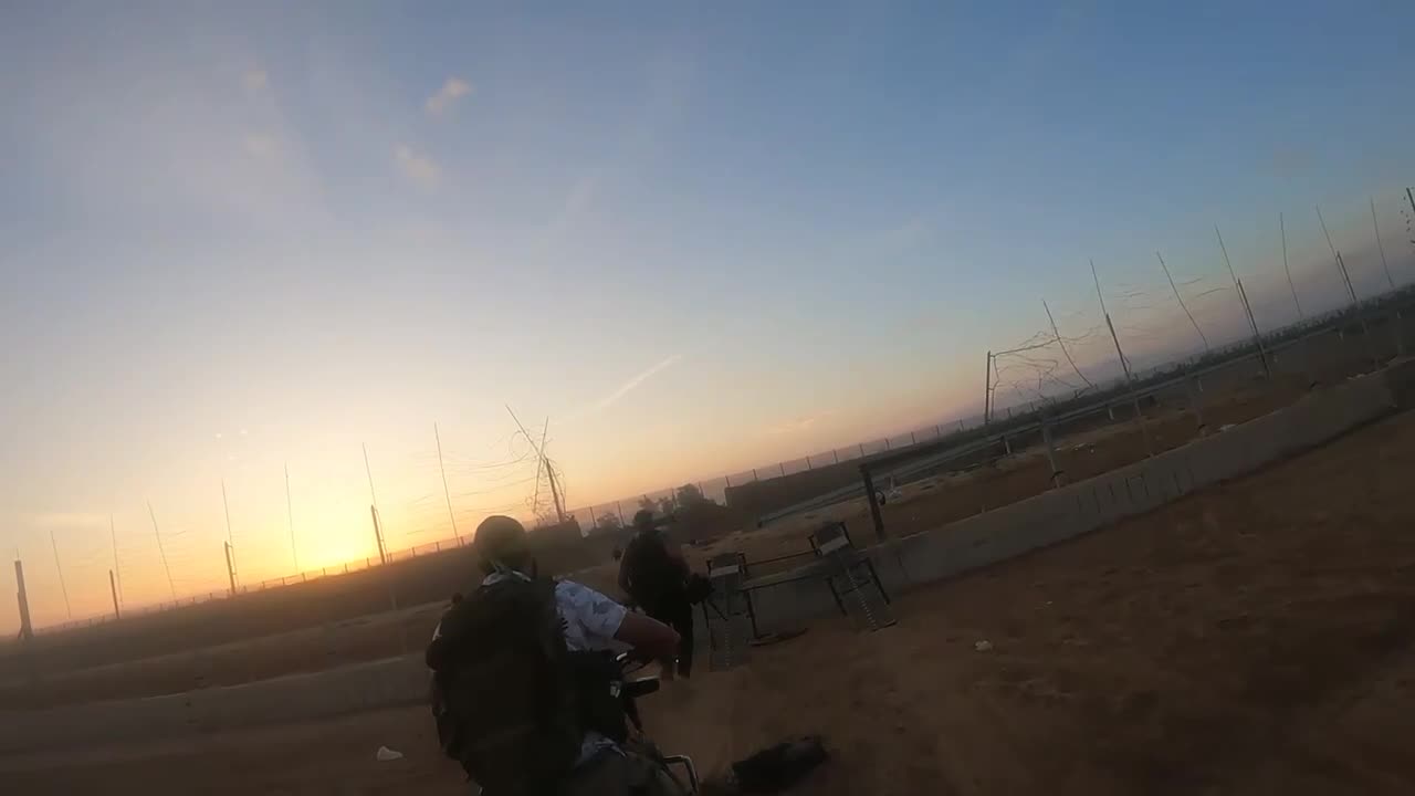 Hamas fighters rolled right into Israel on motorcycles. How was it that easy?
