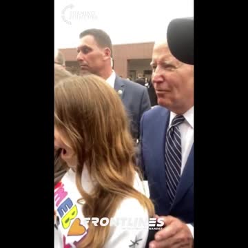 Joe Biden Sniffs Again!