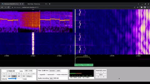 X06 436512 Moscow To Harare 17/11/2022 1330 UTC 17468kHz