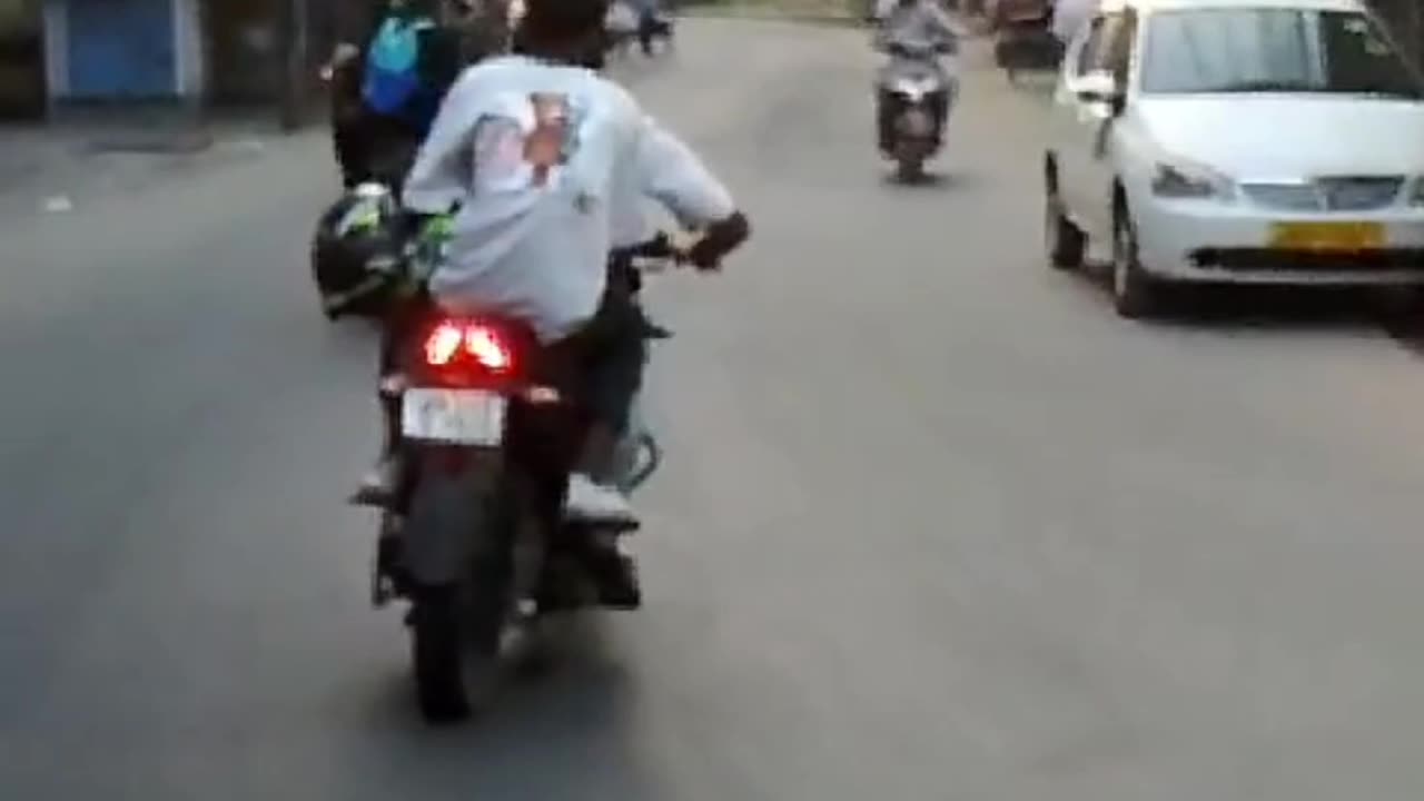 Bike stunt