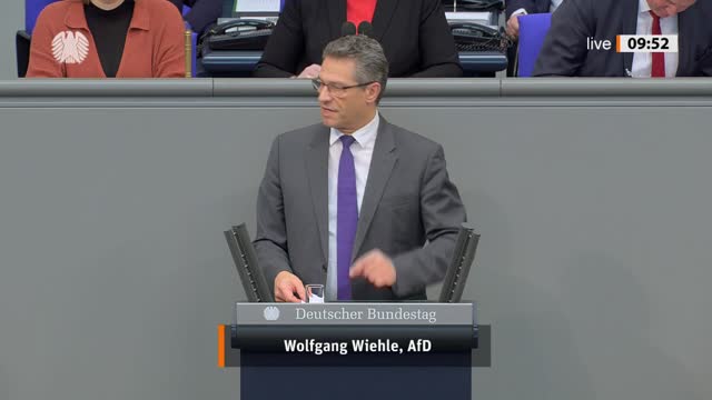 Wolfgang Wiehle Rede vom 25.11.2022 - Wirtschaft und Klimaschutz