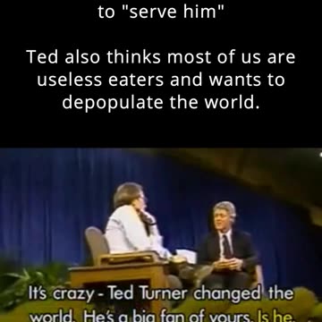 Larry King Tells Bill Clinton Ted Turner Will Serve Him on Hot Mic - Spin 1995