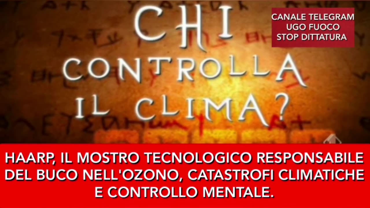 🔴💣ANTENNE GIGANTI, ALTERAZIONI CLIMATICHE, CONTROLLO MENTALE. HAARP ..