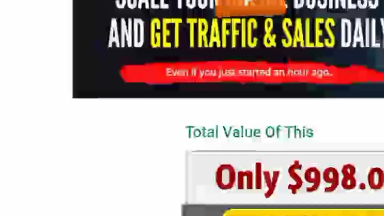 learn how to get daily sales and traffic with digital course