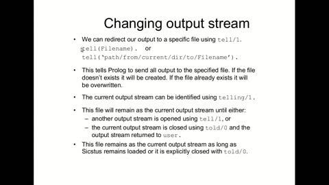 IA15.1 PROLOG - Gestione dell'Input-Output