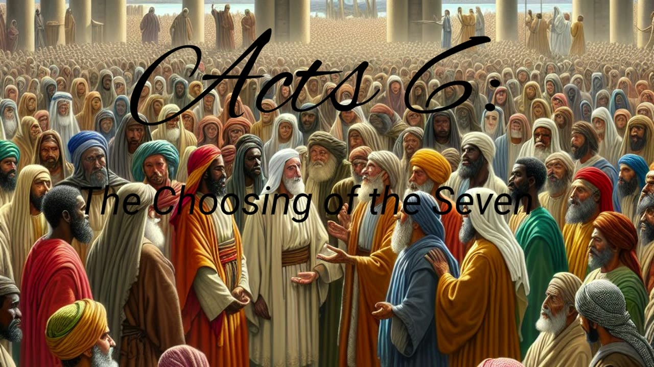 Acts 6: The Choosing of the Seven/Stephen Seized