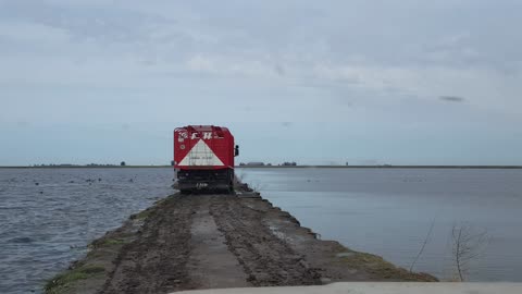 Daredevil Truck Driver in Argentina