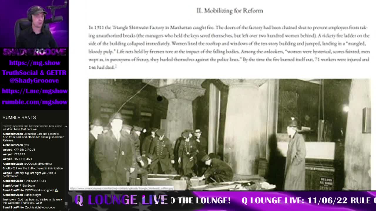 Q LOUNGE LIVE: 11/06/22 RULE OR RUIN