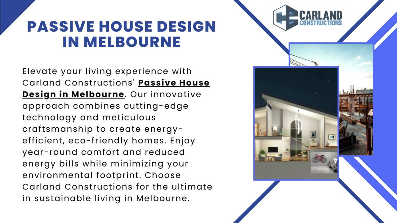 Passive House Design in Melbourne