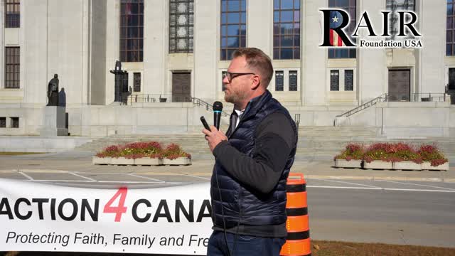 Shannon Boschy's first speech at Supreme Court for Barry Neufeld