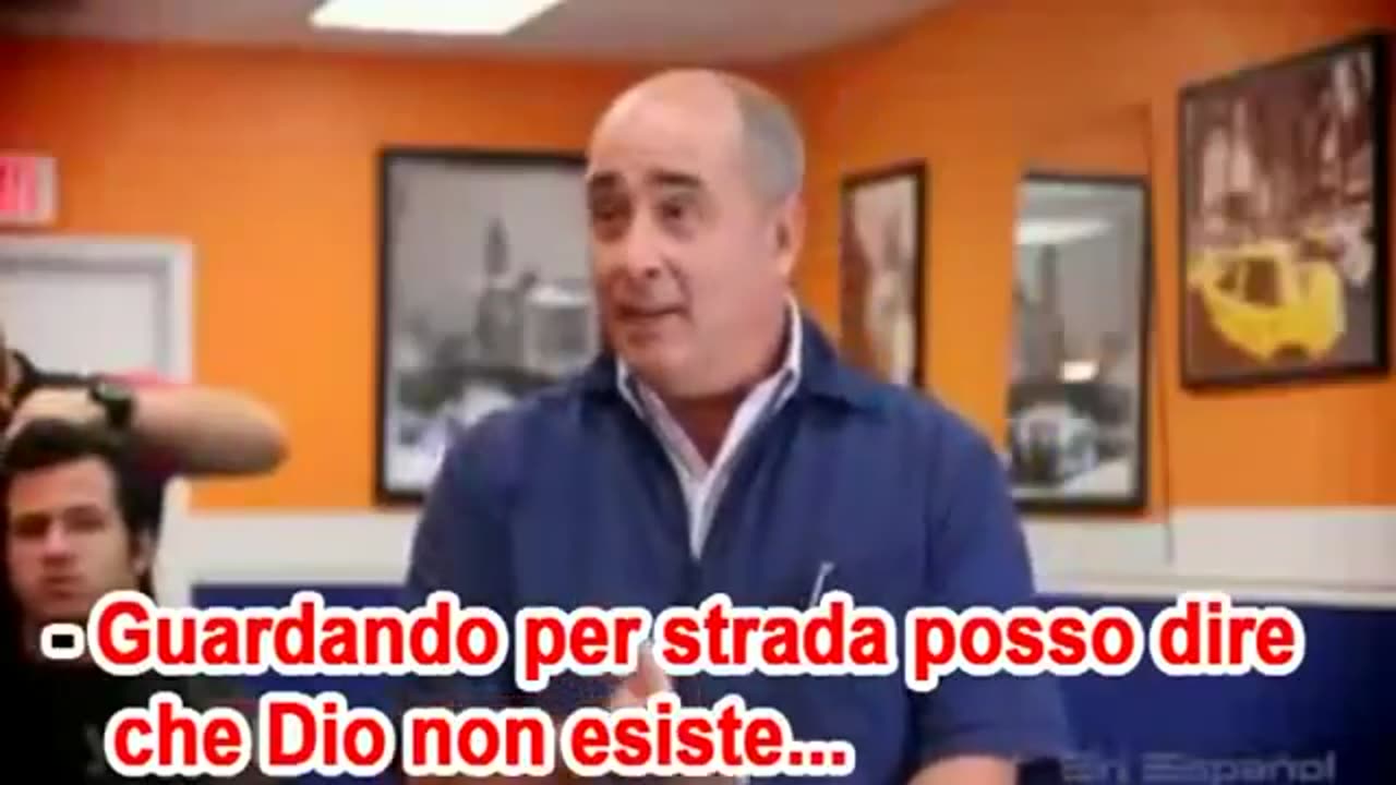 “DIALOGO, TRA UN 'BARBIERE ATEO' ED UN 'CLIENTE CREDENTE', RIGUARDO LA ESISTENZA DI DIO!!” (Guardate e, poi, fate un pò voi...)😇💖🙏