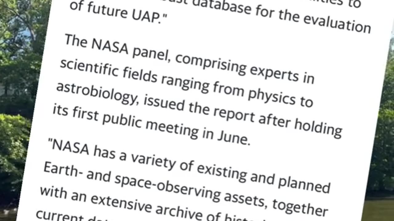 NASA Press Conference Updates Part 1