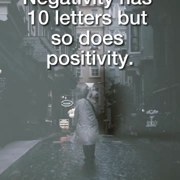 You do have a choice in life. Choose the better side of who you can be.