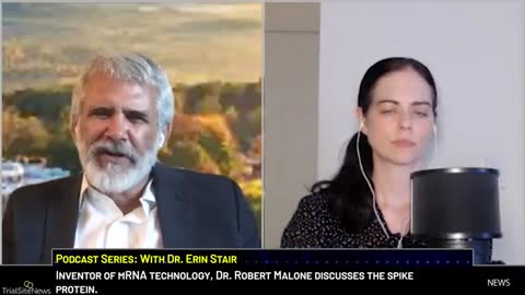 Dr. Erin Stair - Interview with Dr. Robert Malone COVID-19 Spike Protein - (Re-Upload)