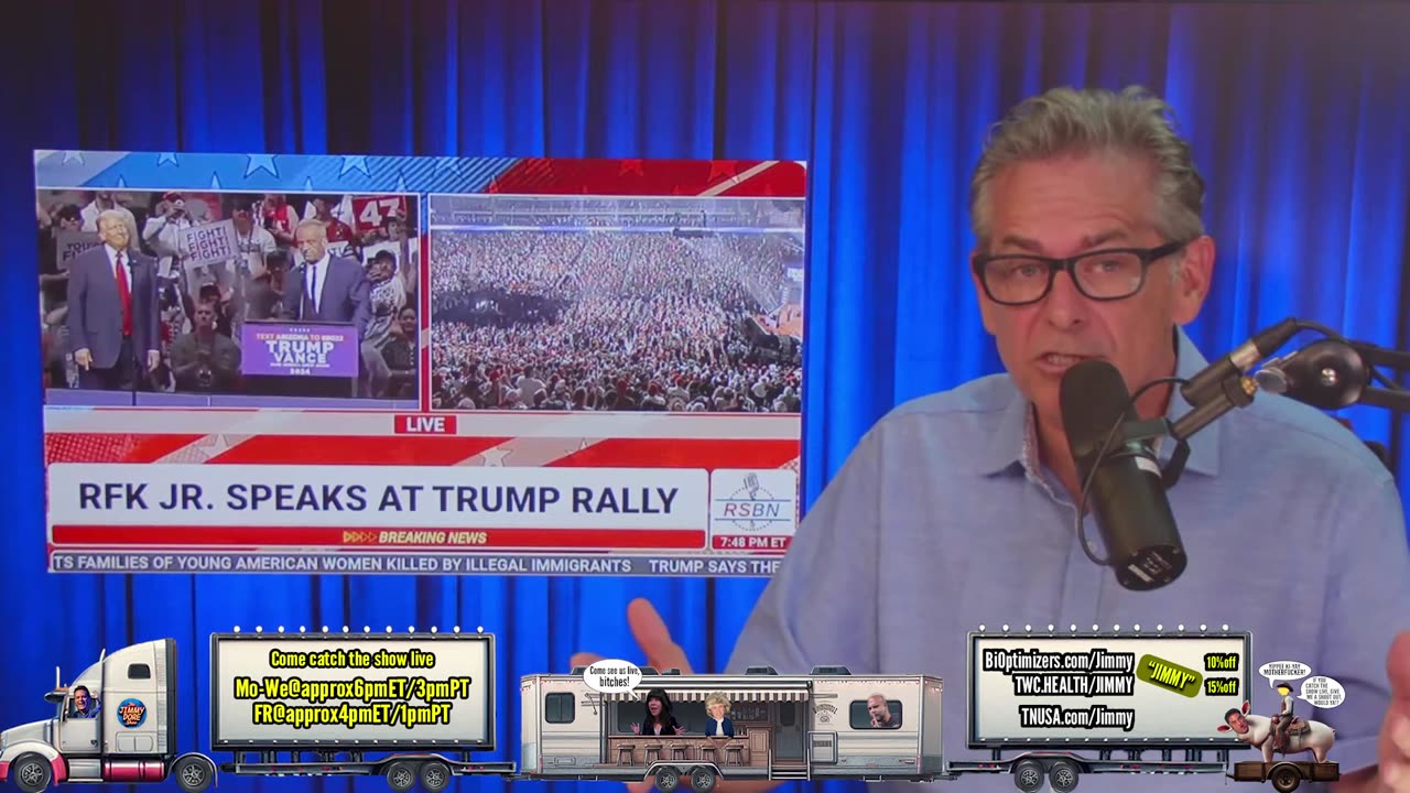 EMERGENCY show! CNN cuts away from RFKjr speech▮The Jimmy Dore Show