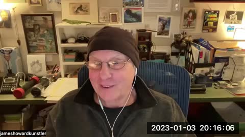 Truth Rising Tues. Jan., 3rd, 2022, Guest Jim Kunstler