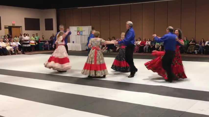 Aerial Square Dancing