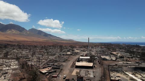 4k drone footage Lahaina West Maui August 11th 2023