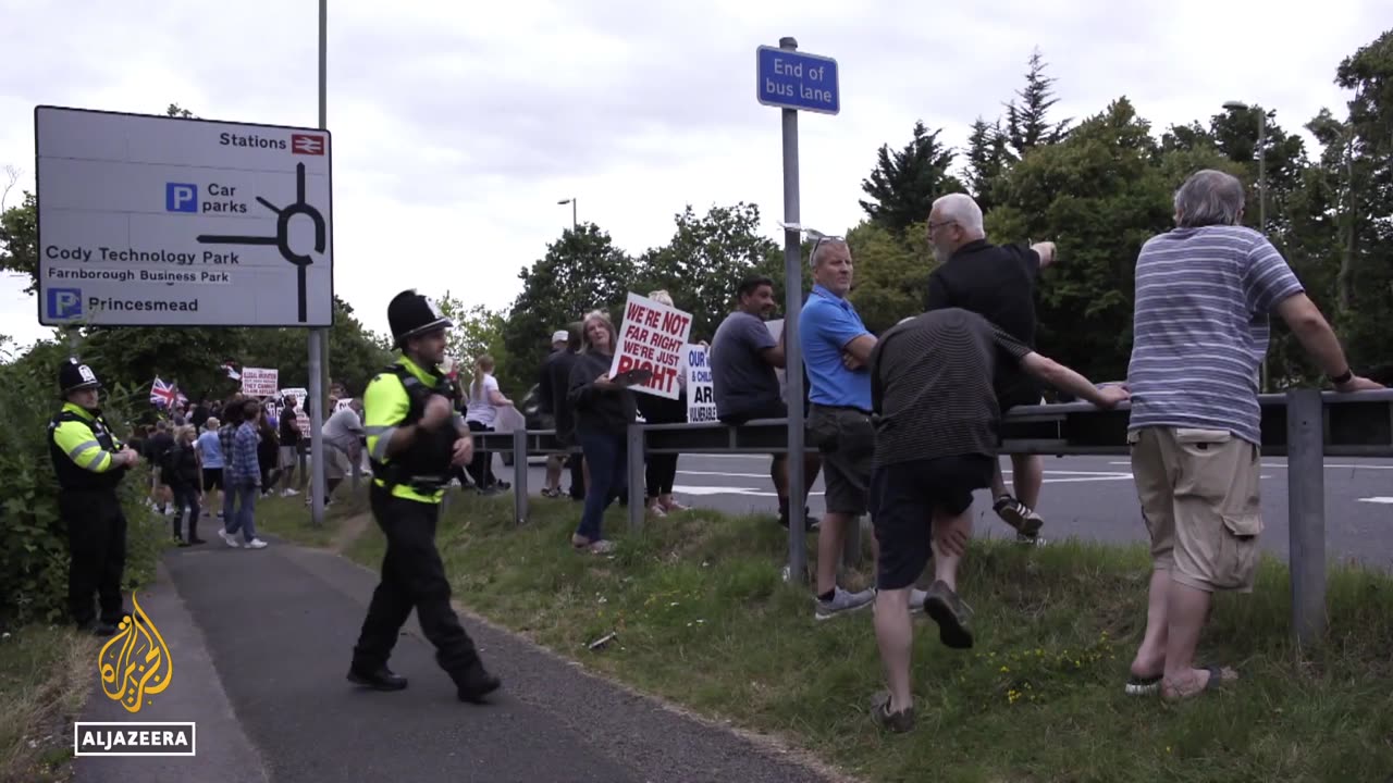 ‘A moral stand’: Anti-racism rallies in UK after far-right riots