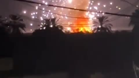 Massive Israeli strike on Hezbollah positions