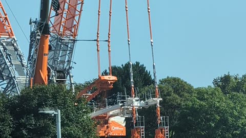 The £116 Levenmouth Rail Link Cameron Bridge station gets new bridge from Methilhill September 24