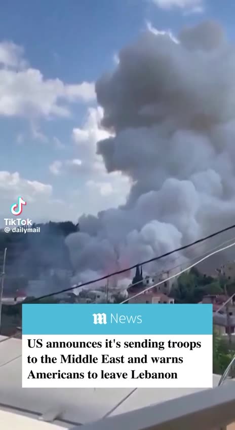 US announces it’s sending troops to the Middle East